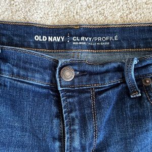Old Navy curvy Profile Mid-rise Jeans